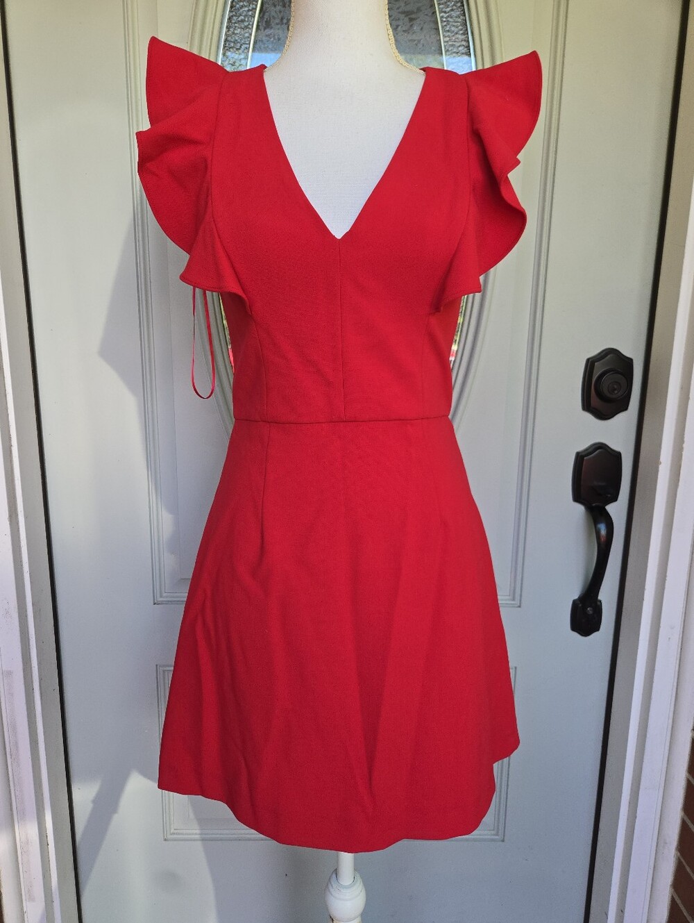 NWT French Connection Cameron Dress Red